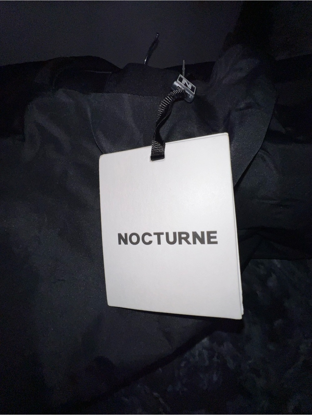 nocturne black puff siyah top - Picture 8 of 16